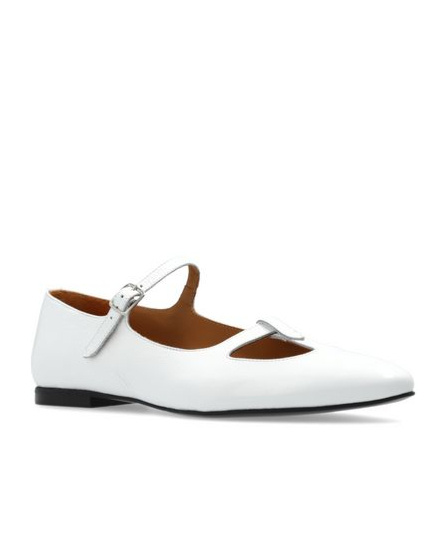 Apc A.p.c. Katie Ballet Flats In White