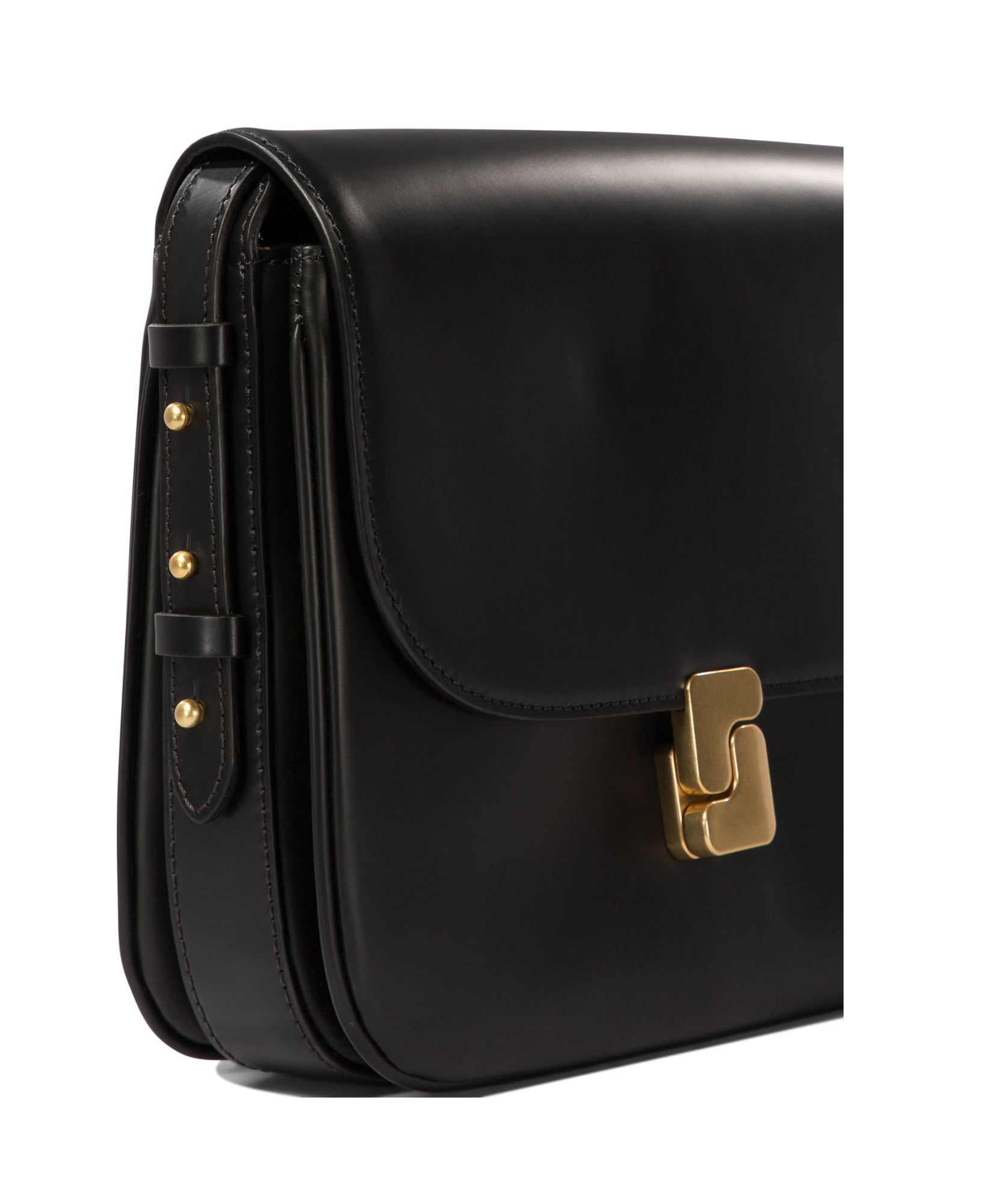 Soeur Flip Shoulder Bag In Black