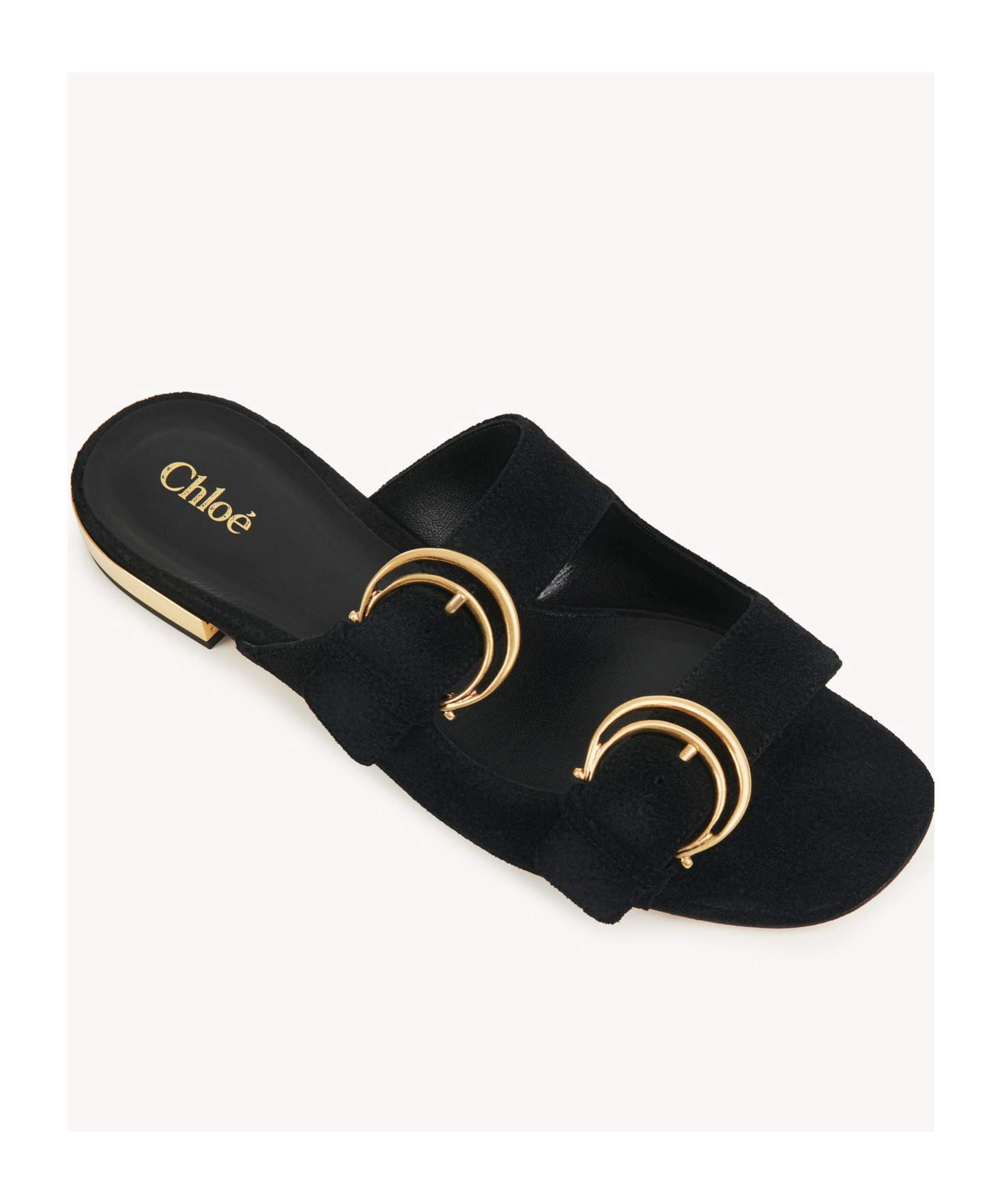 Chloé Mules Alizè Femme Noir Taille 36 100% Peau De Chèvre In Black