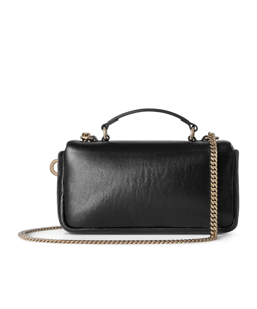 Gucci Gg Milano Mini Shoulder Backpack In Black