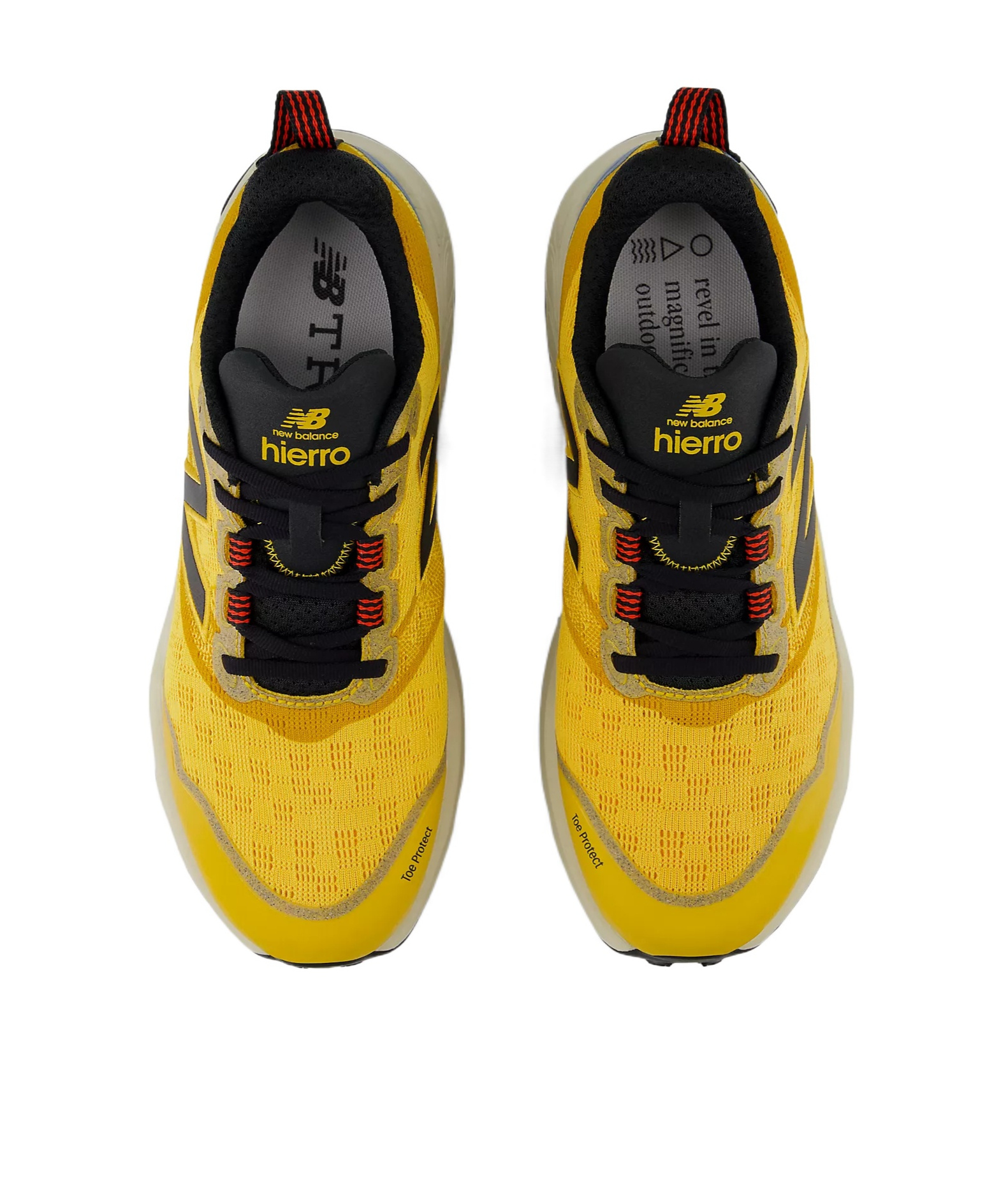 New Balance Fresh Foam X Hierro V9 Shoes In Marmalade With Black And Sea Stone