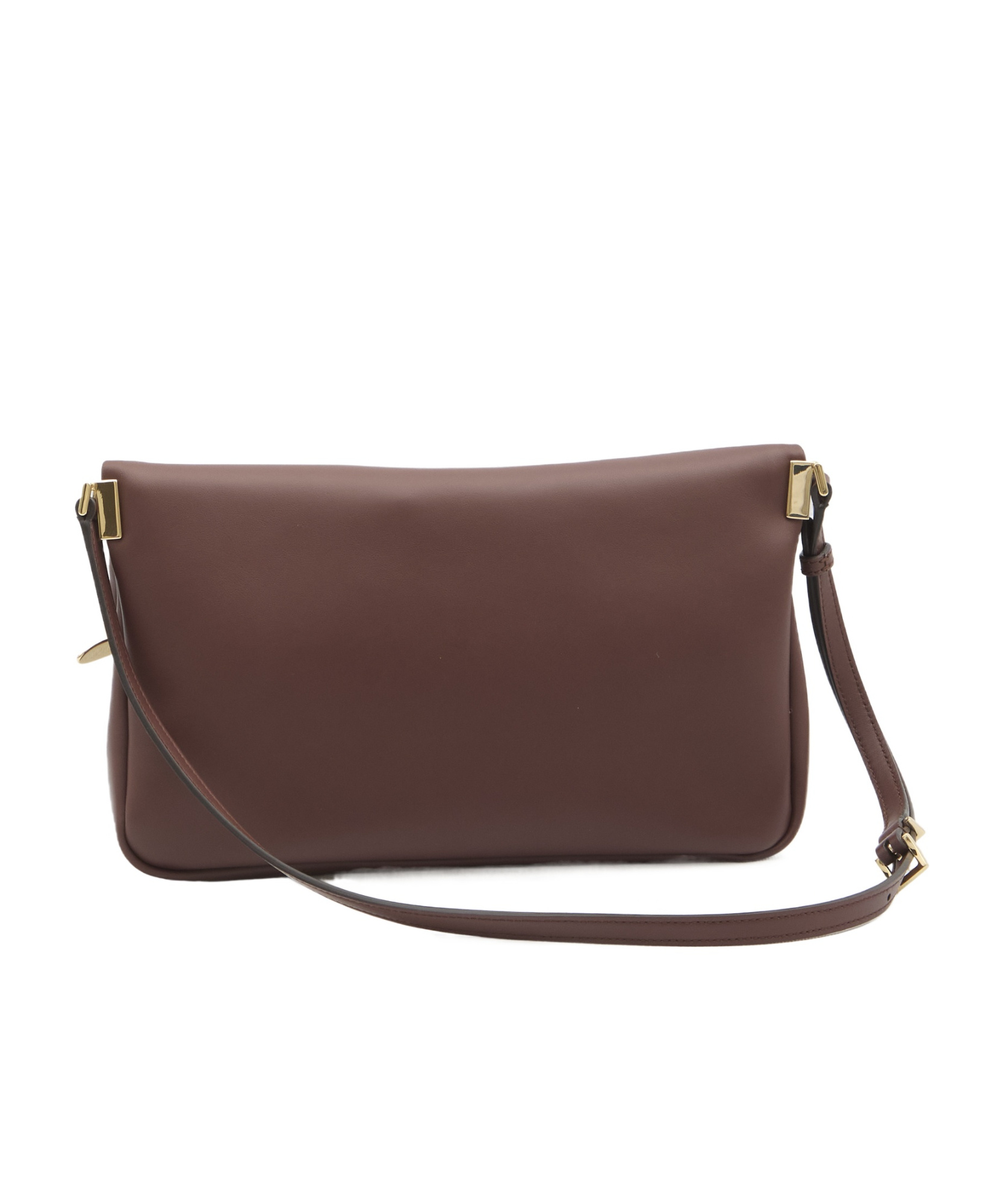 Tod's Embossed Flip Shoulder Bag In Brown