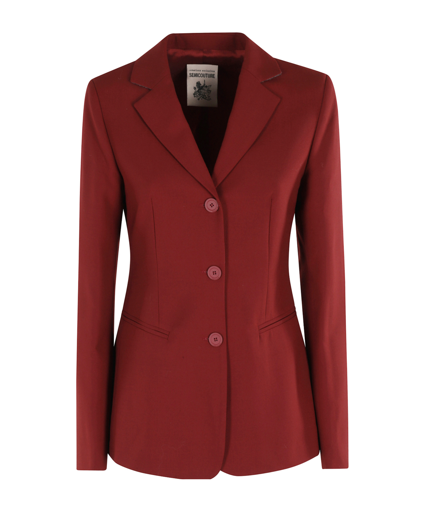 Semicouture Semi Couture Herminia Jacket In Red