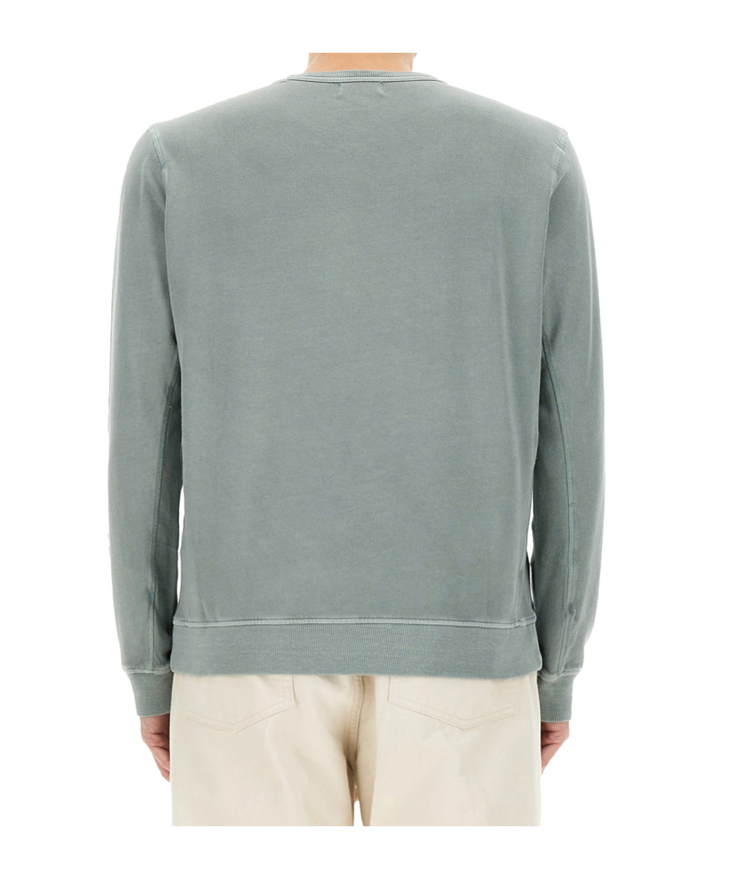 Woolrich Logo-embroidered Sweatshirt In Gray