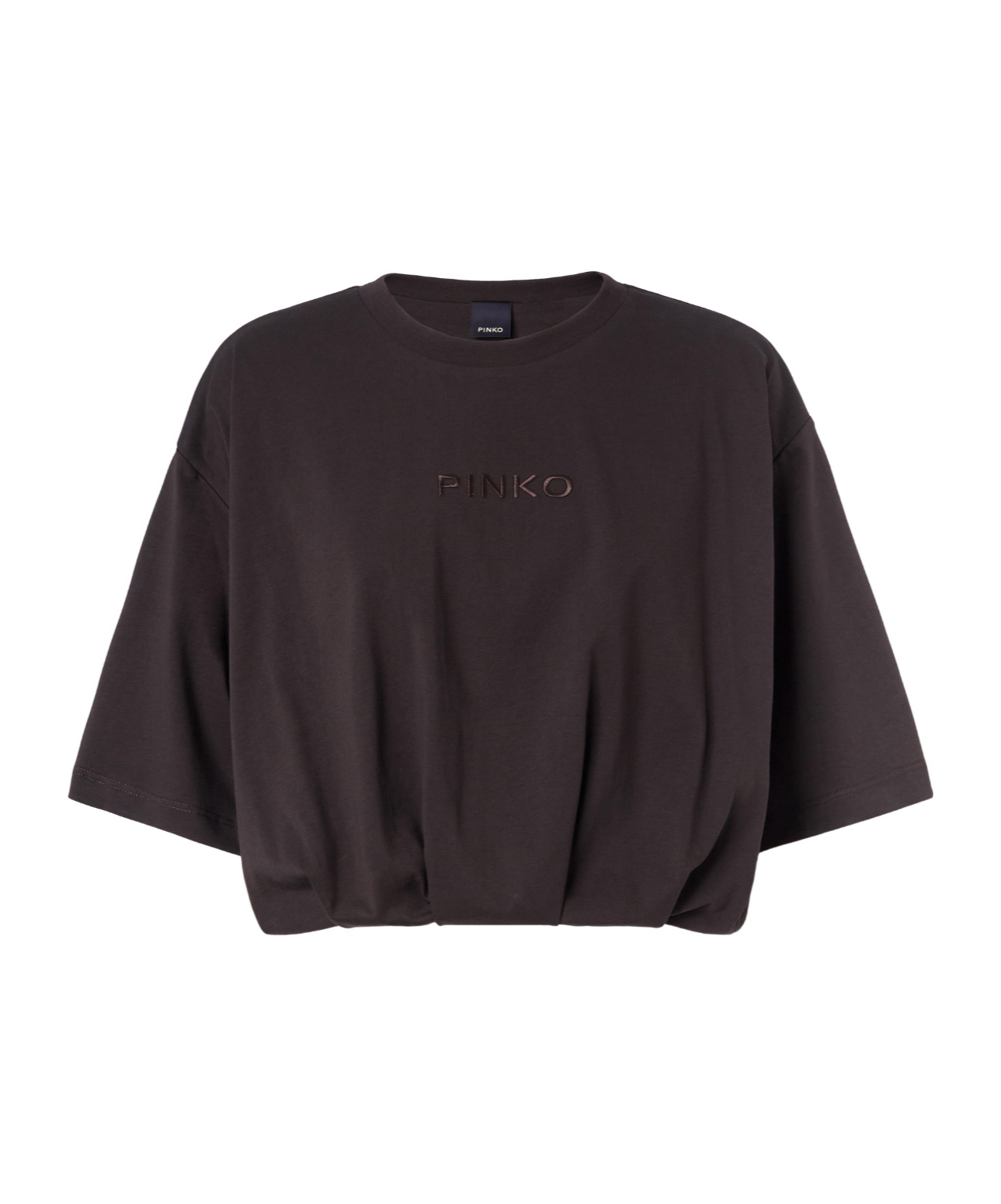 Pinko Cotton T-shirt In Black
