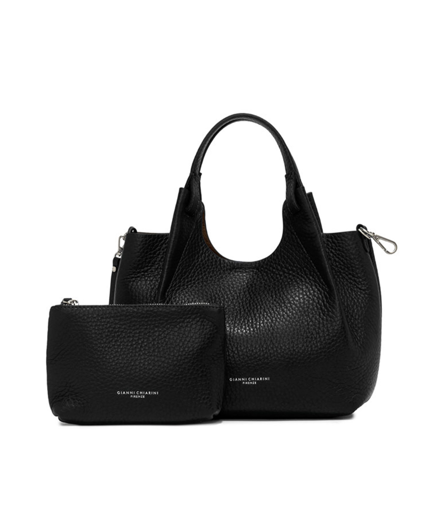 Gianni Chiarini Double-handle Handbag In Black