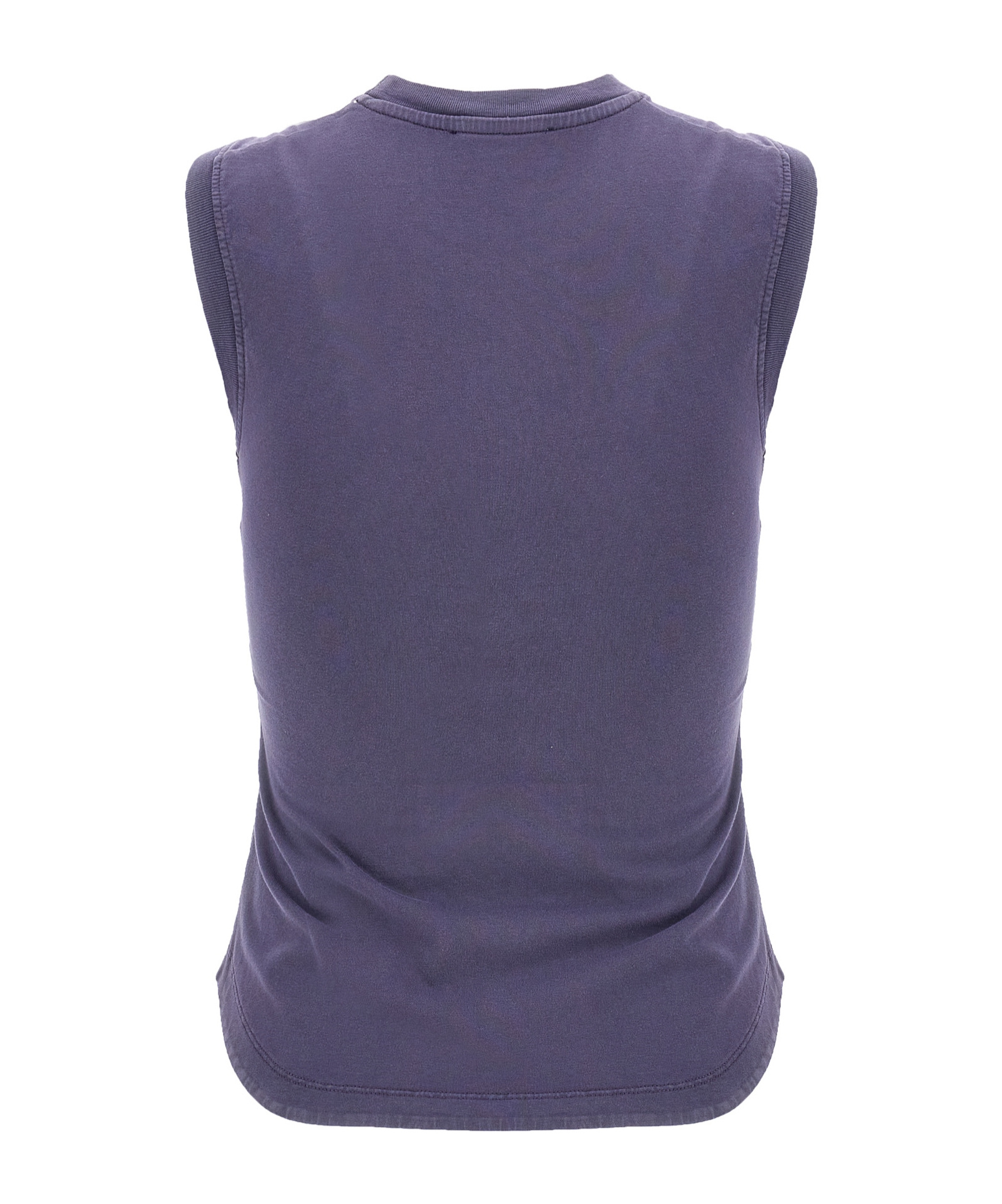 Shop Attico Round-neck Vest In Blue