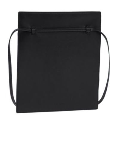 The Row Rectangular Shoulder Bag In Black
