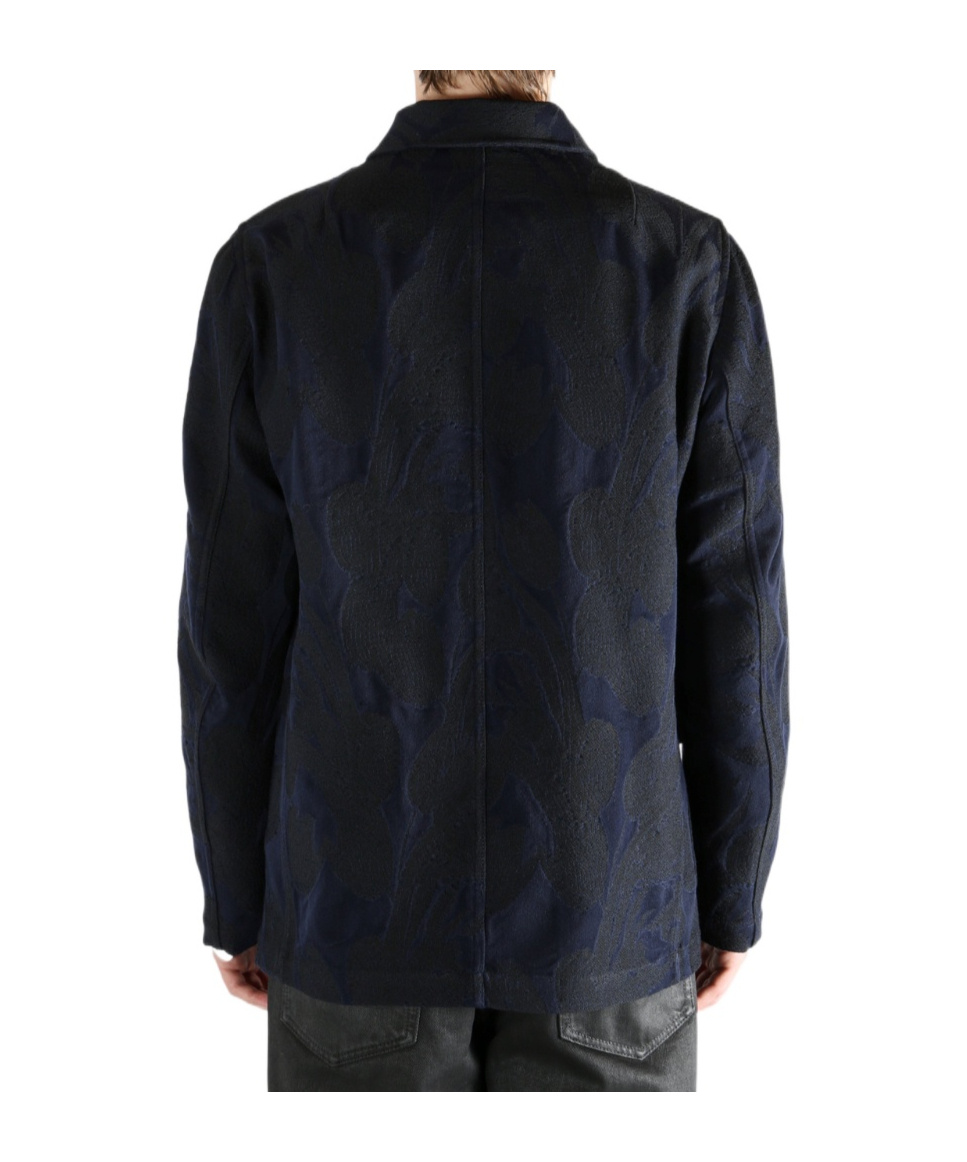 Dries Van Noten Braxton Jacket In Blue