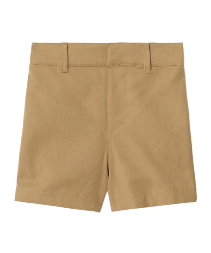 Burberry Elastic Waist Shorts In Nude