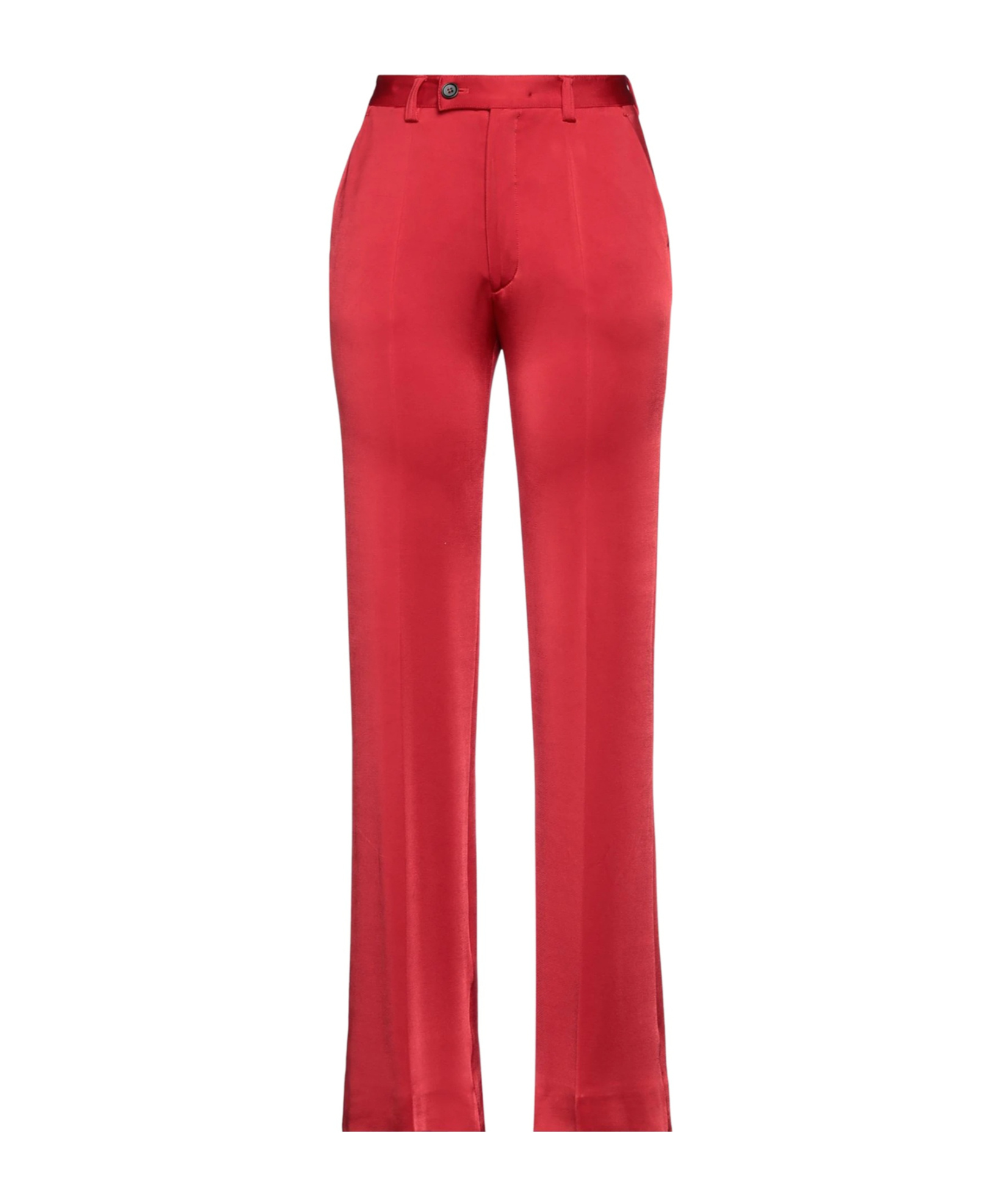 Marni Solid Color Casual Pants In Red