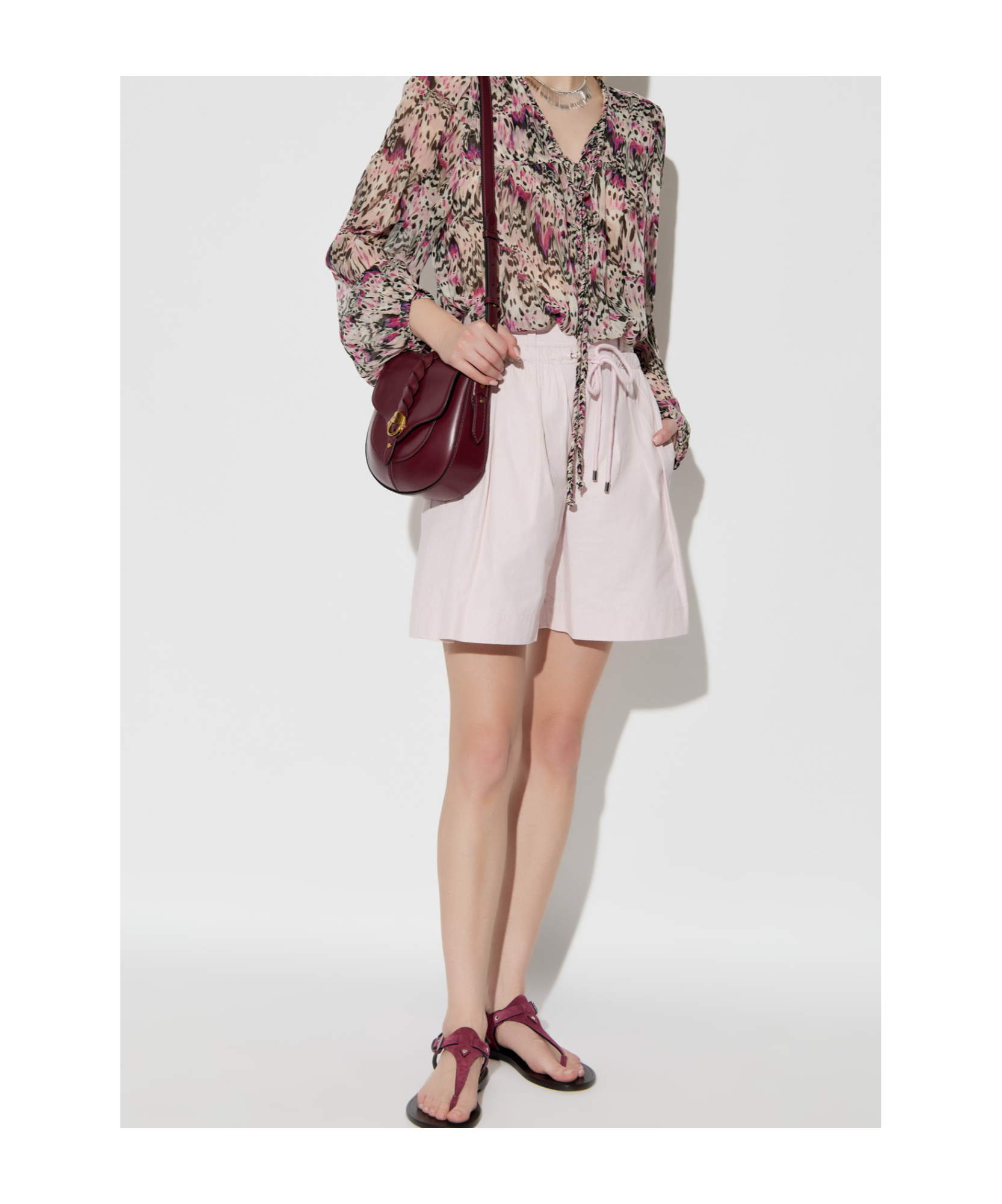 Isabel Marant Ingrid Shorts In White