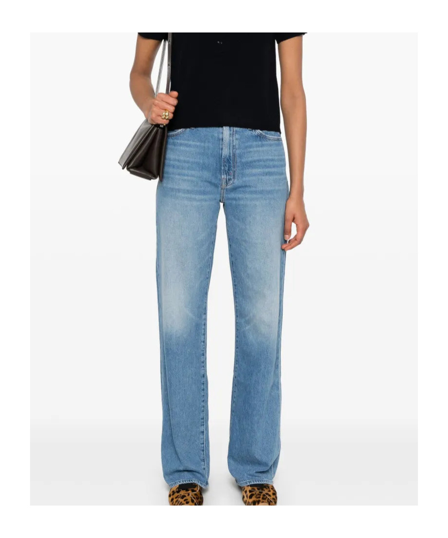 Mother Belt-loop Jeans In Blue