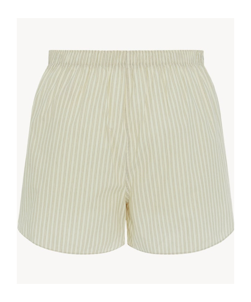 The Row Nicasio Shorts In Nude