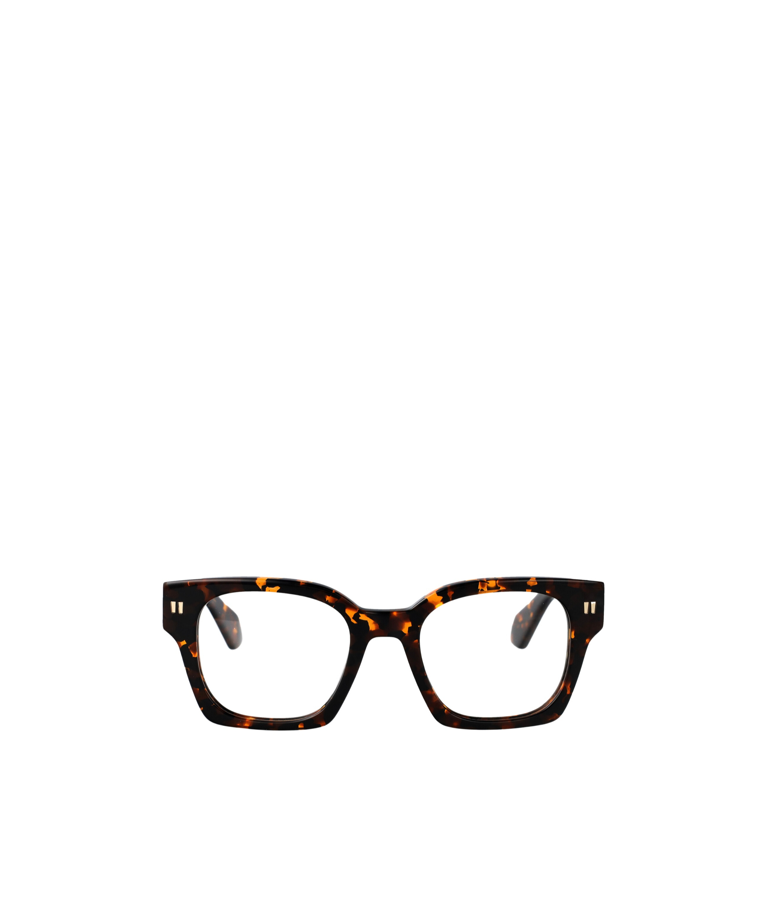 Off-white Full Frame Plain Mirror In Black