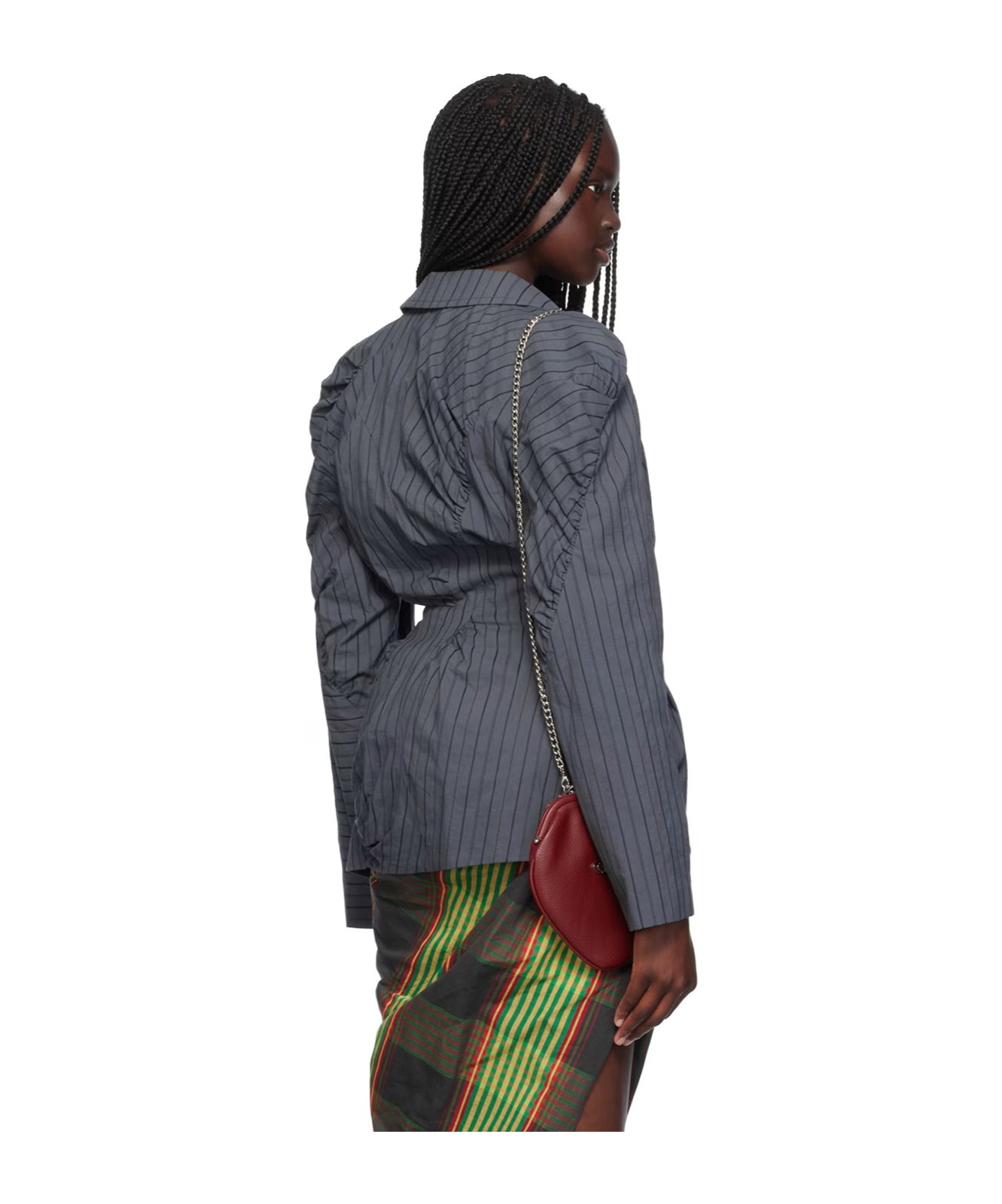 VIVIENNE WESTWOOD CLOUD STRIPED BLAZER