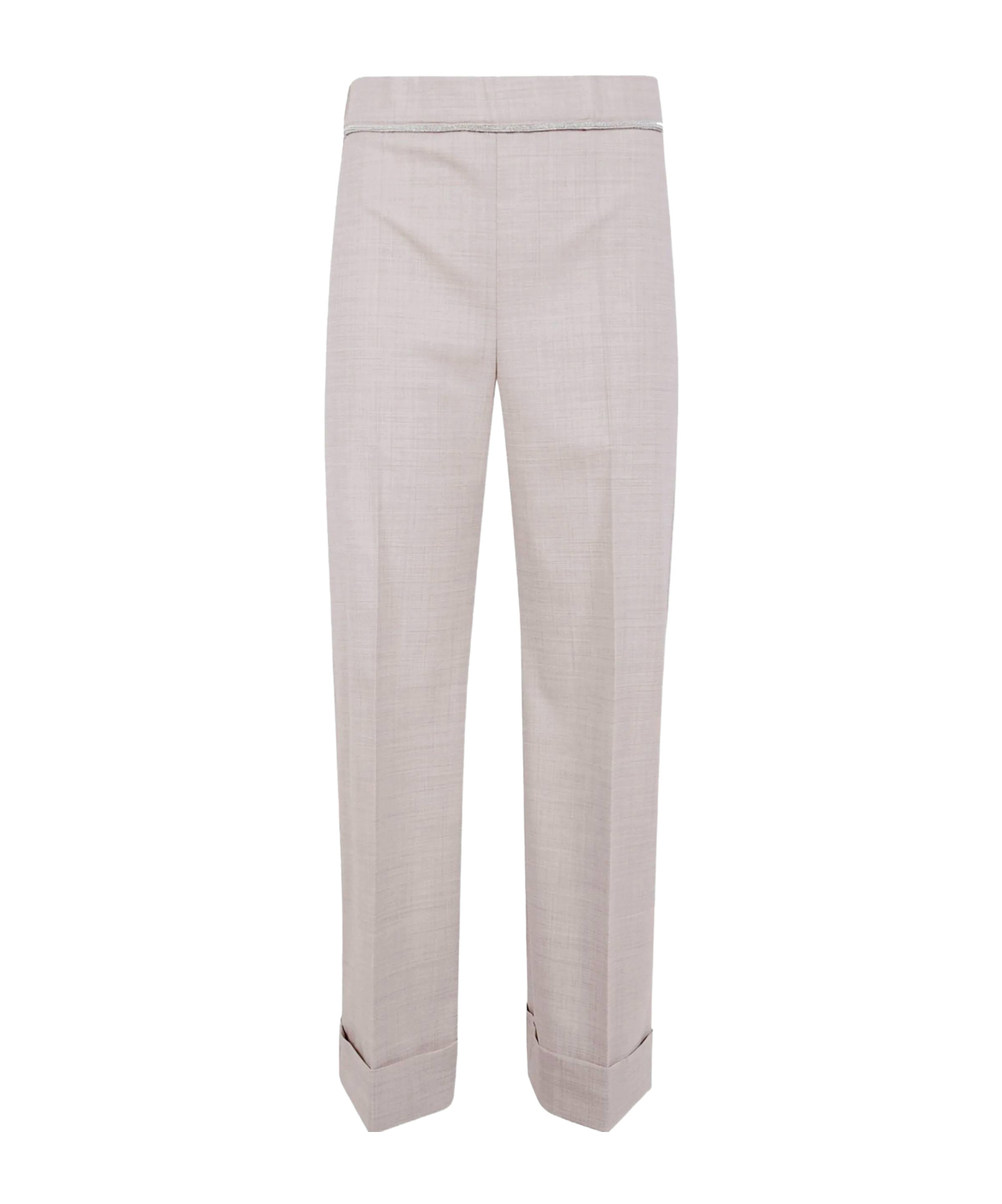 D Exterior D.exterior Flanel Merinos Short Trousers In White