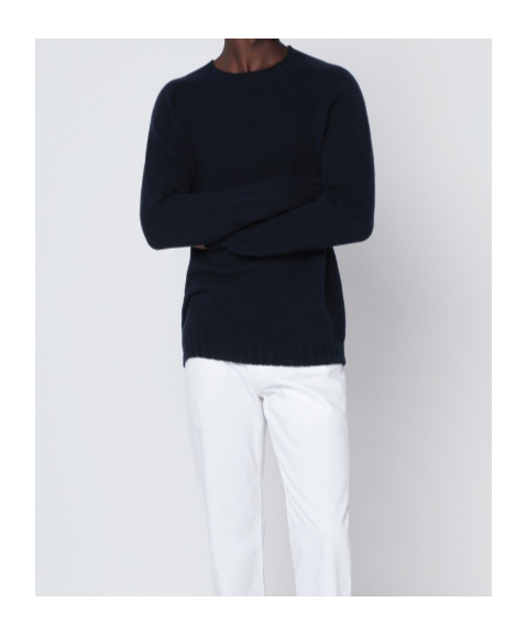 Tagliatore Cashmere Sweater In Blue