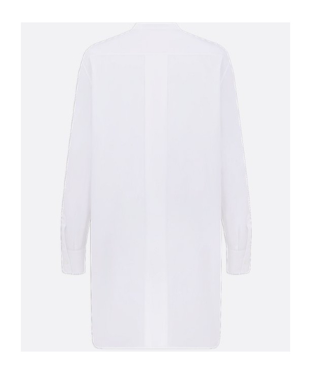 Dior Long Shirt In White