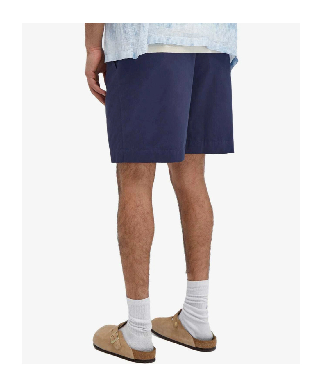 Apc Belt Loop Shorts In Blue
