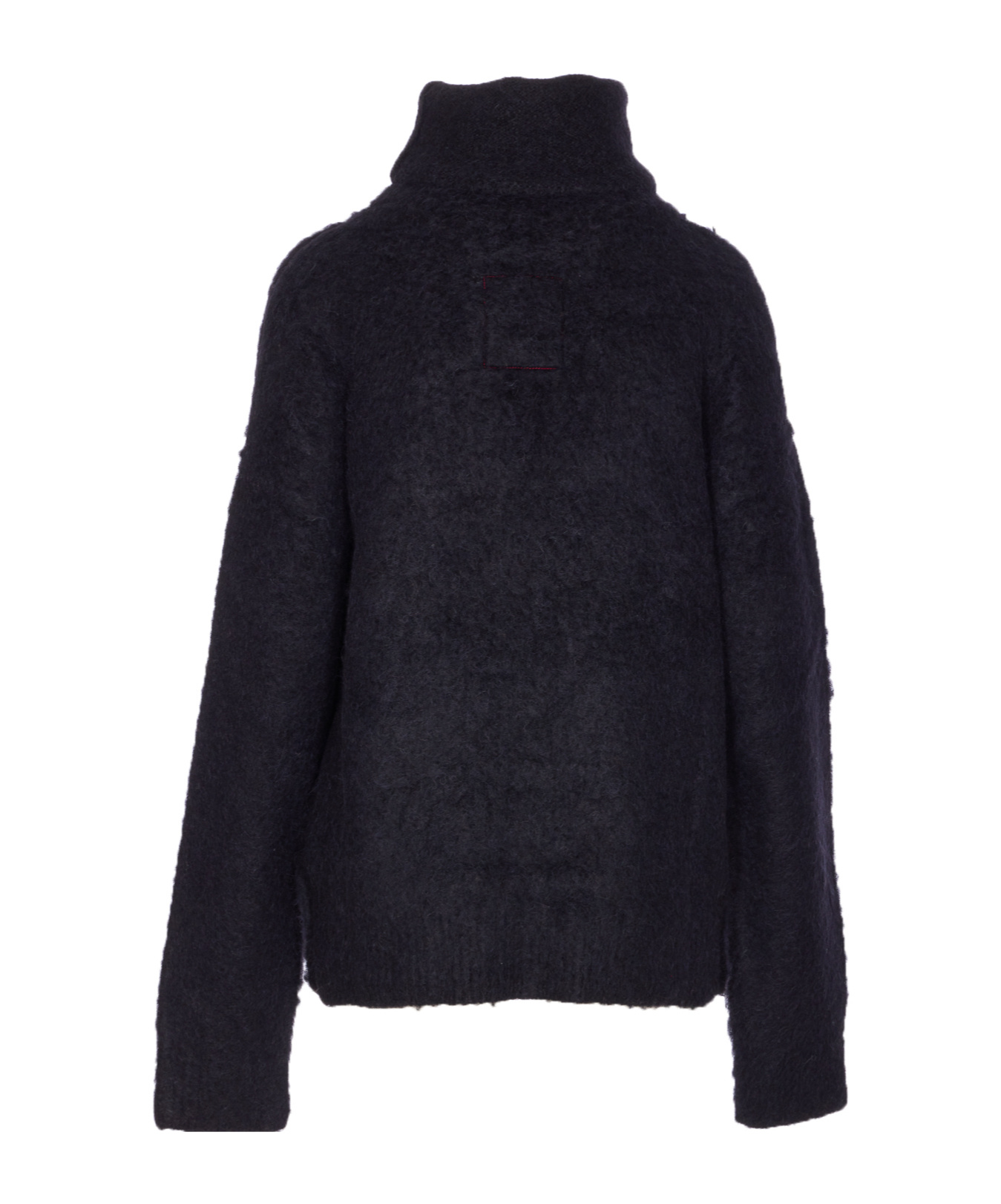 Uma Wang High-neck Long-sleeve Sweater In Blue