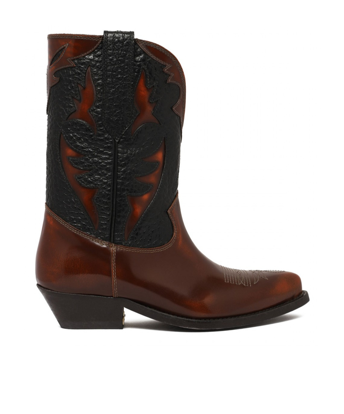 Golden Goose Wish Star Boots In Black