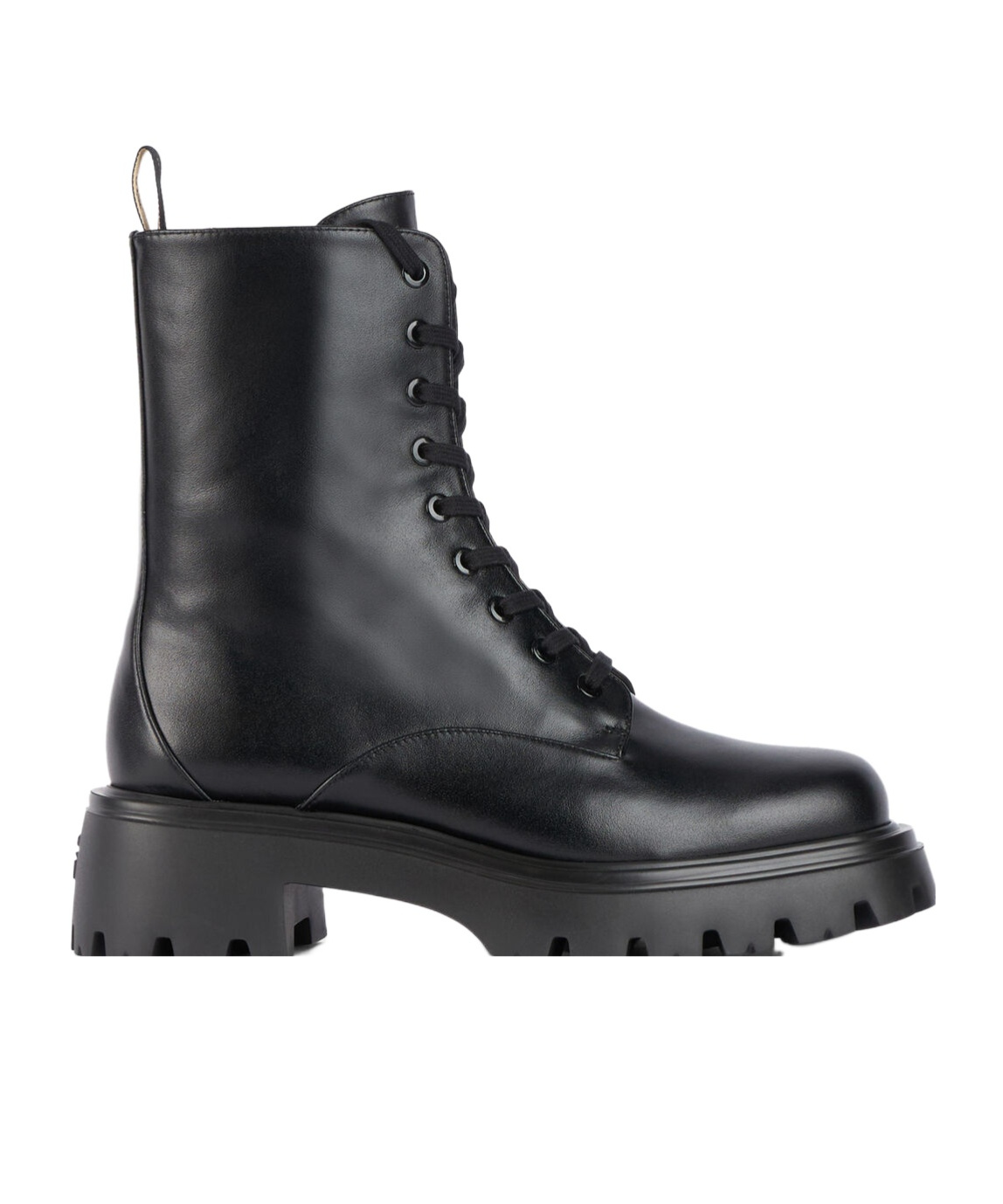 Stuart Weitzman Emerson Leather Ranger Booties In Black