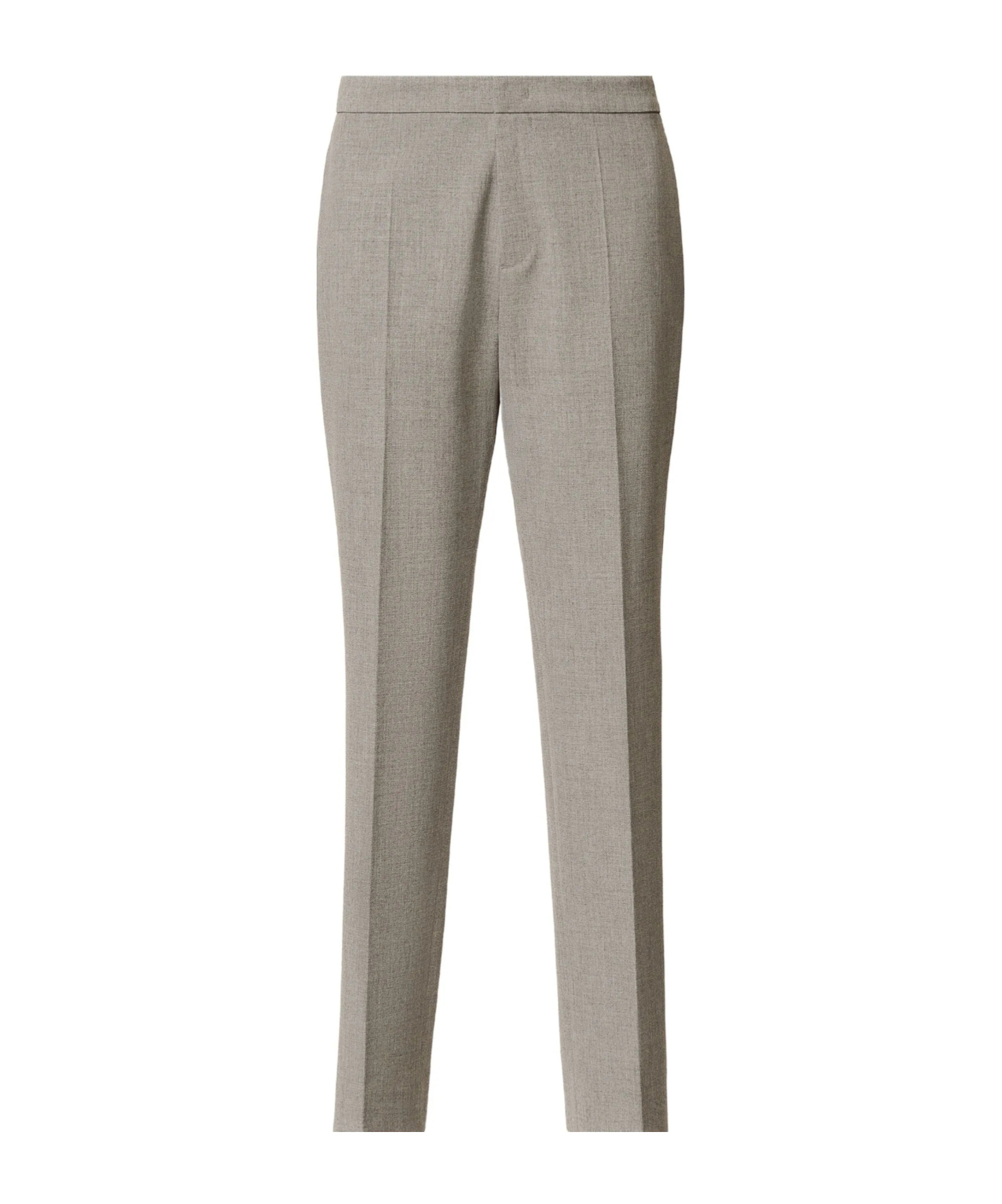 Fabiana Filippi Montefalco Techno Tailoring Trousers In Brown