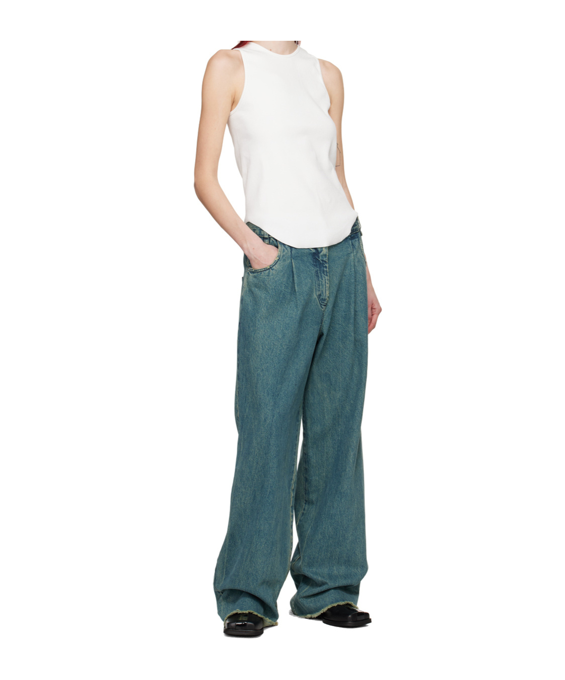 SONG FOR THE MUTE ROUND NECK SLEEVELESS VEST