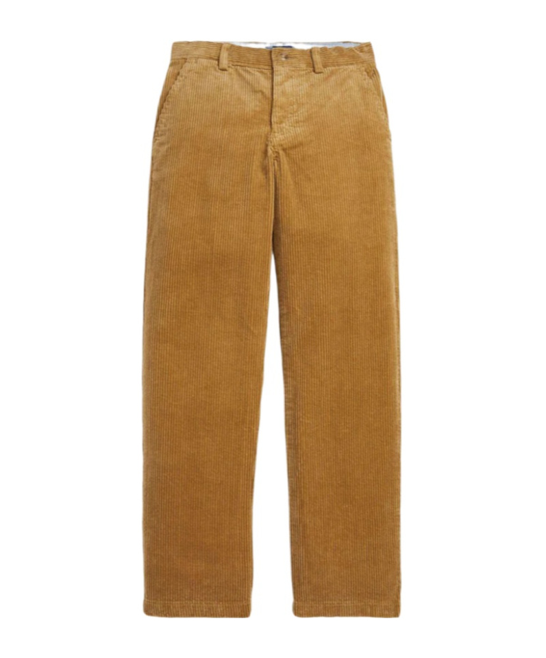 Polo Ralph Lauren Camel Corduroy Pants In Brown