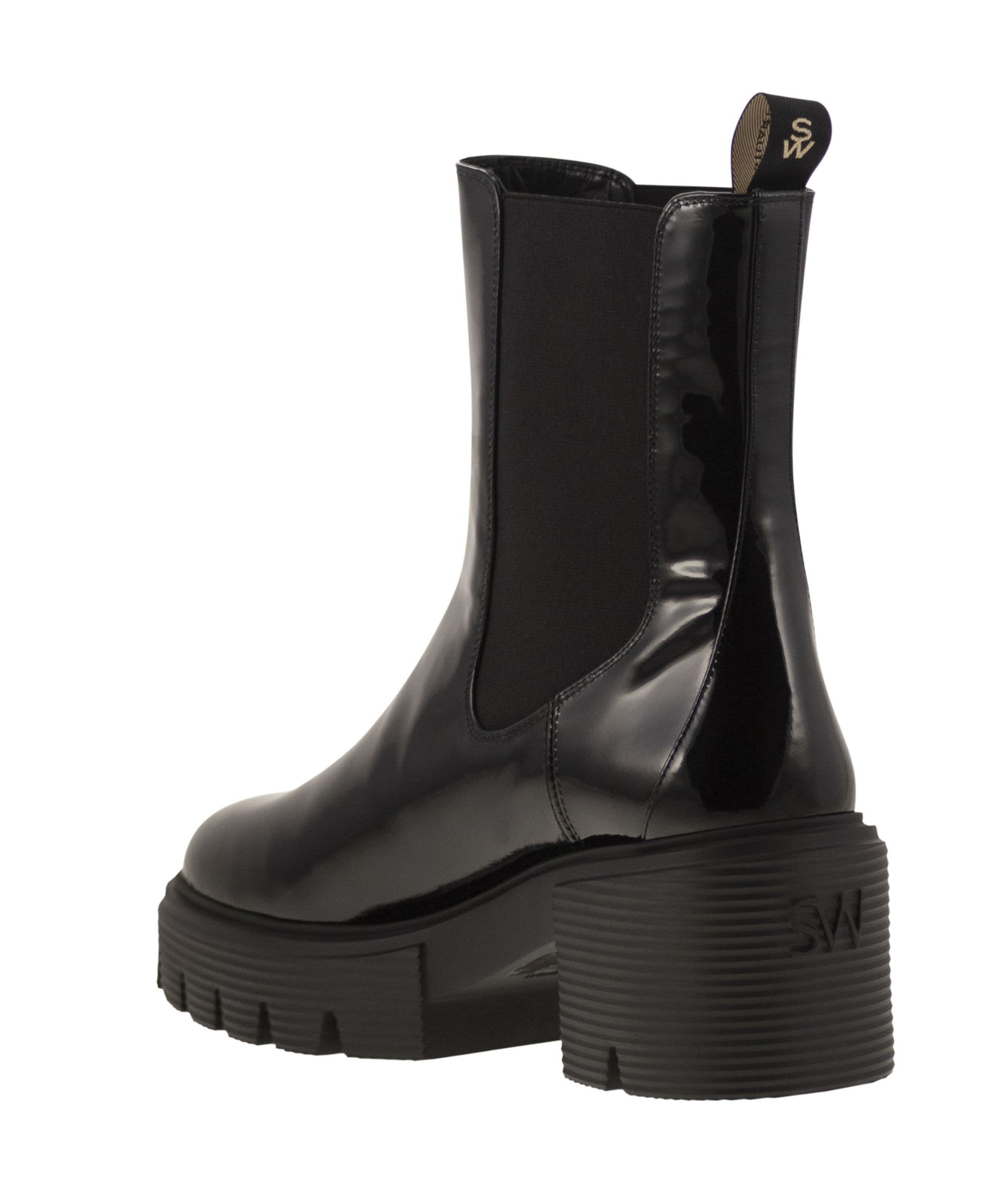 Stuart Weitzman Chelsea Booties In Black