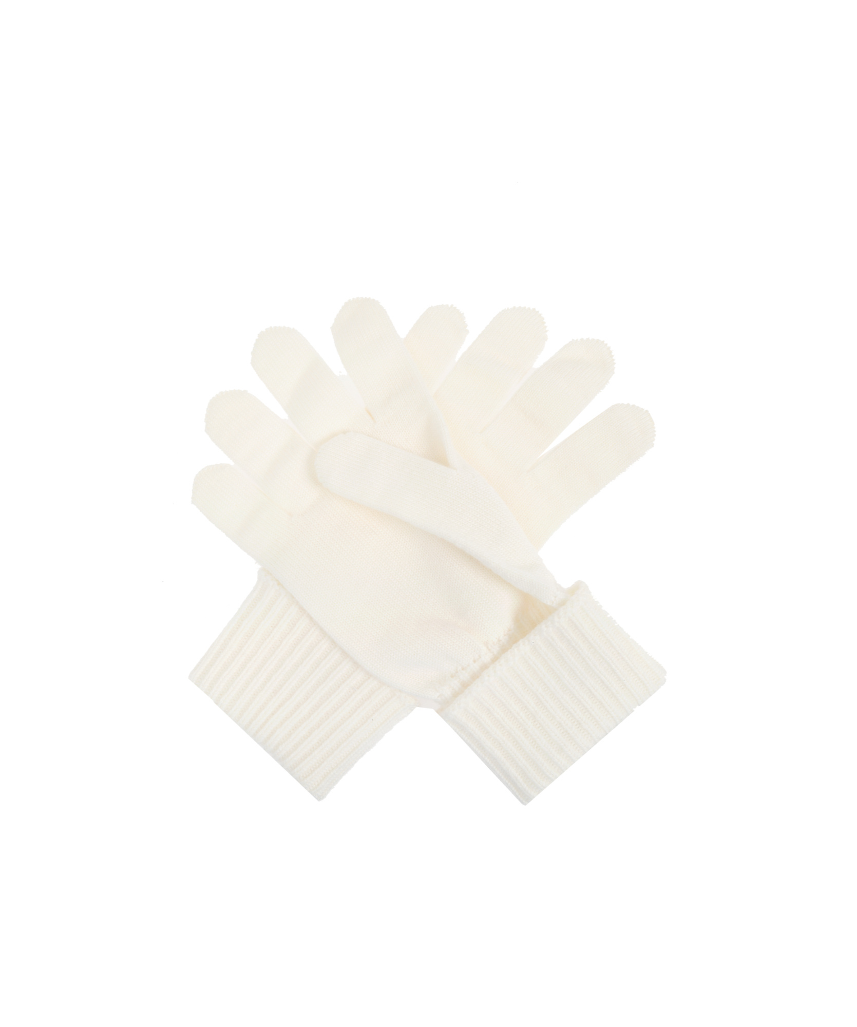 VERSACE RIBBED WOOL GLOVES 
