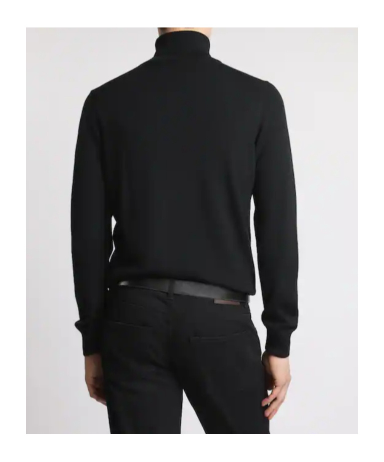 Fay Turtleneck Sweater In Black