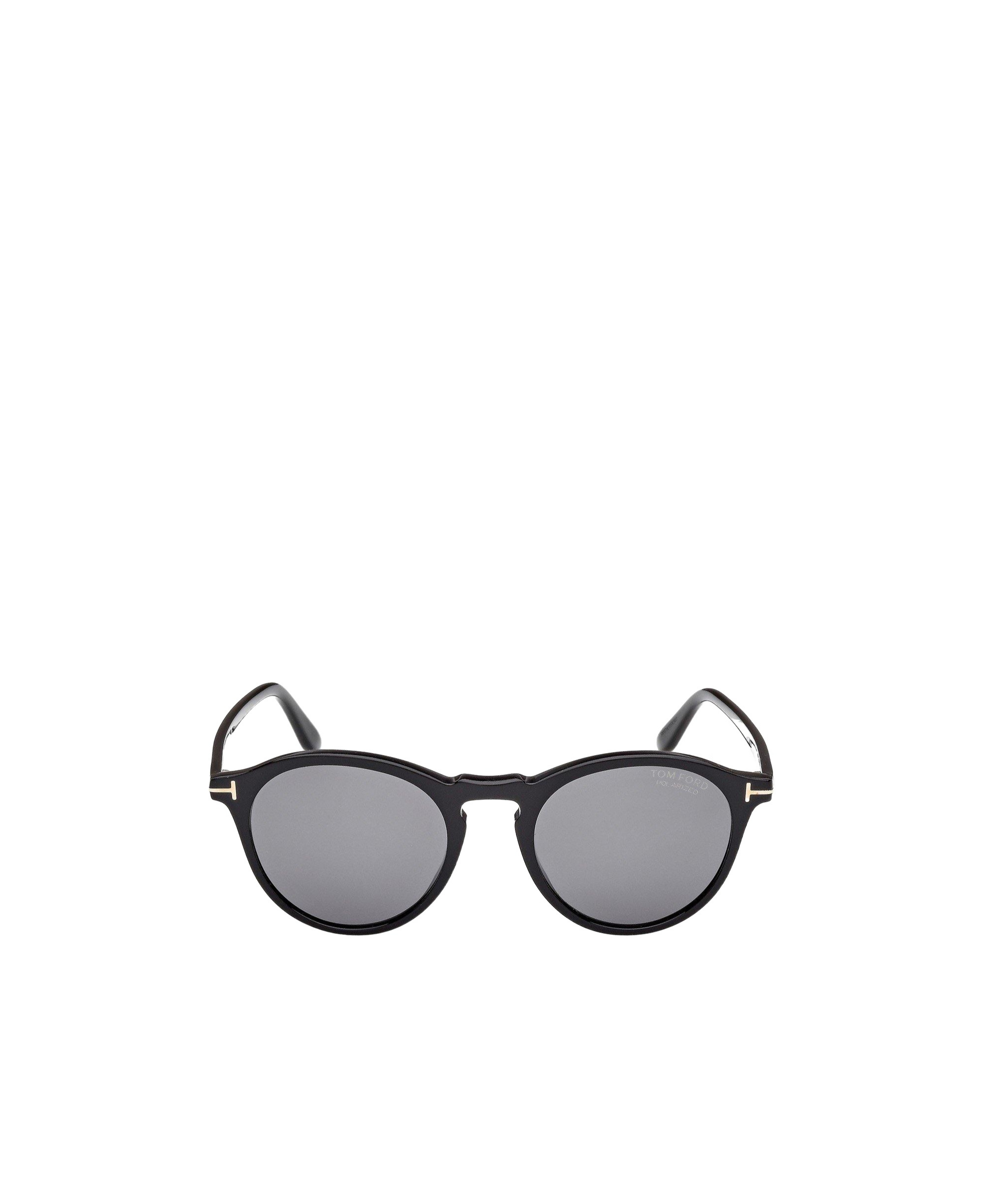Tom Ford Round-framed Sunglasses In Gray