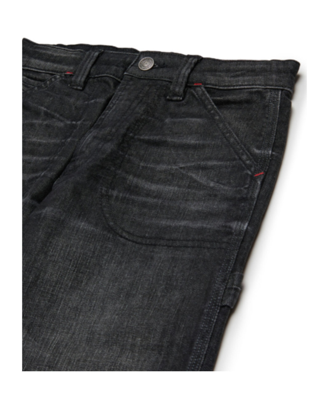 Diesel D-bart-j Jeans In Black