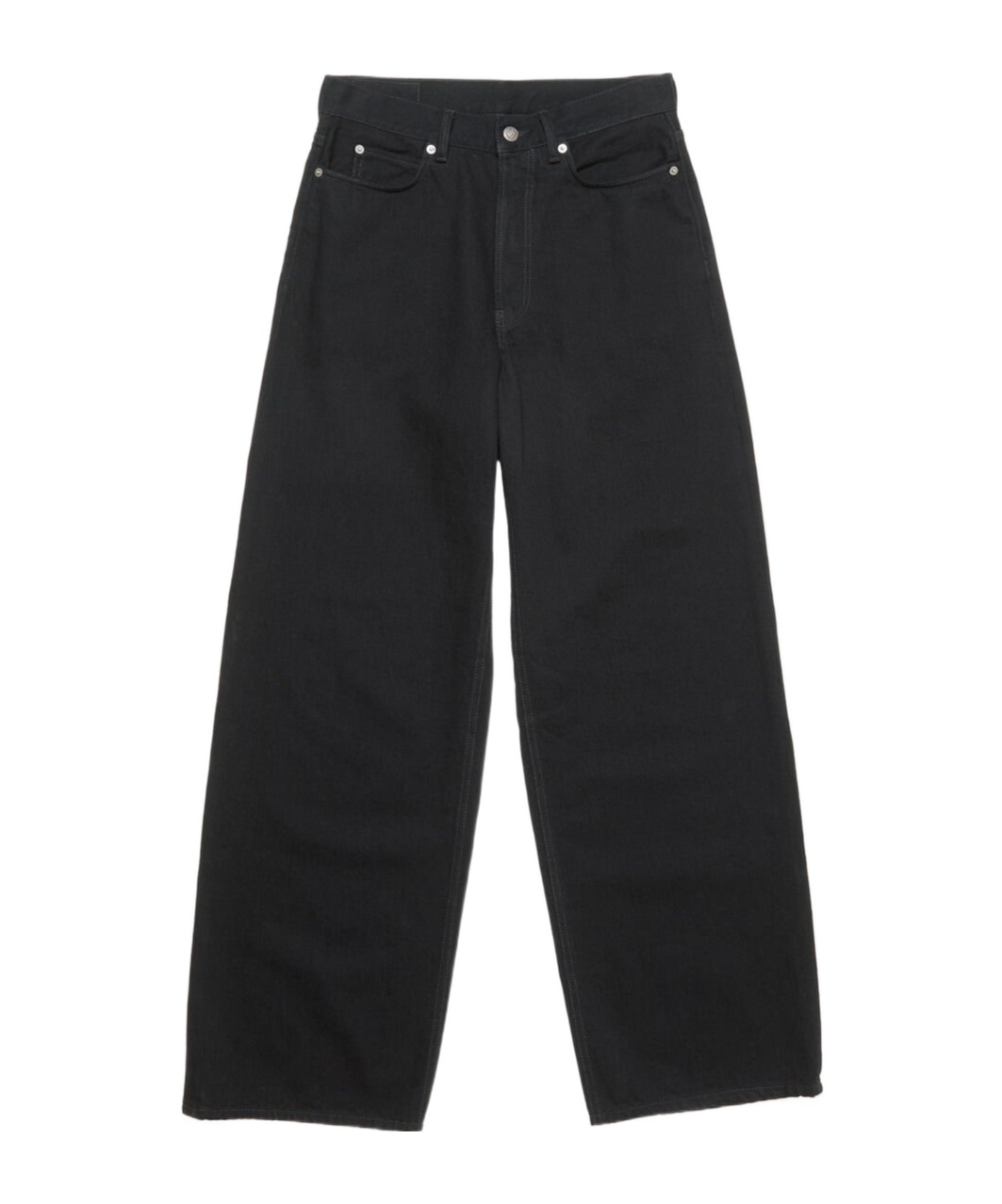 Acne Studios Jeans With Belt Loops In Black