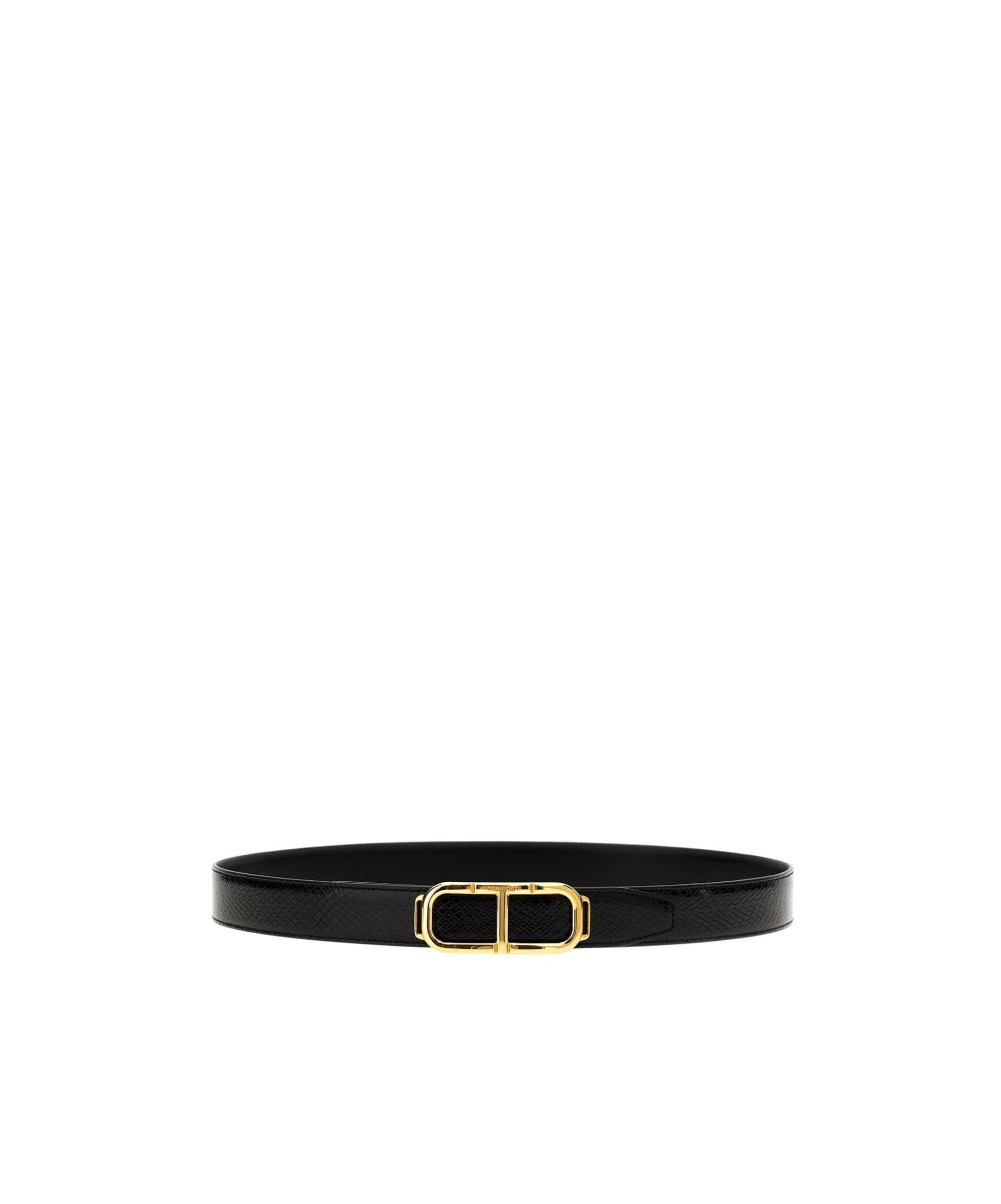 Tom Ford Adjustable Waist Belt In Black