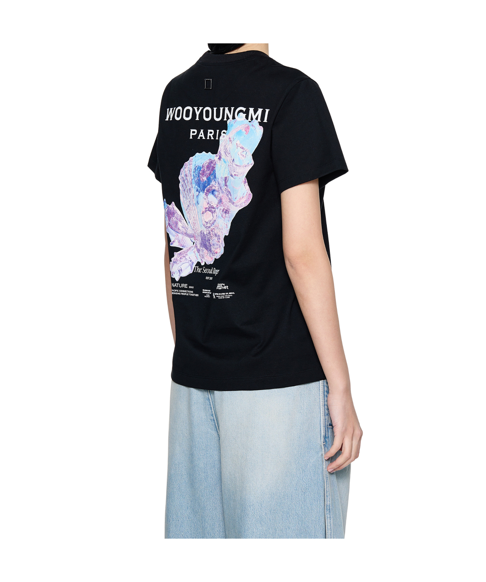 Shop Wooyoungmi Short-sleeved T-shirt In Black