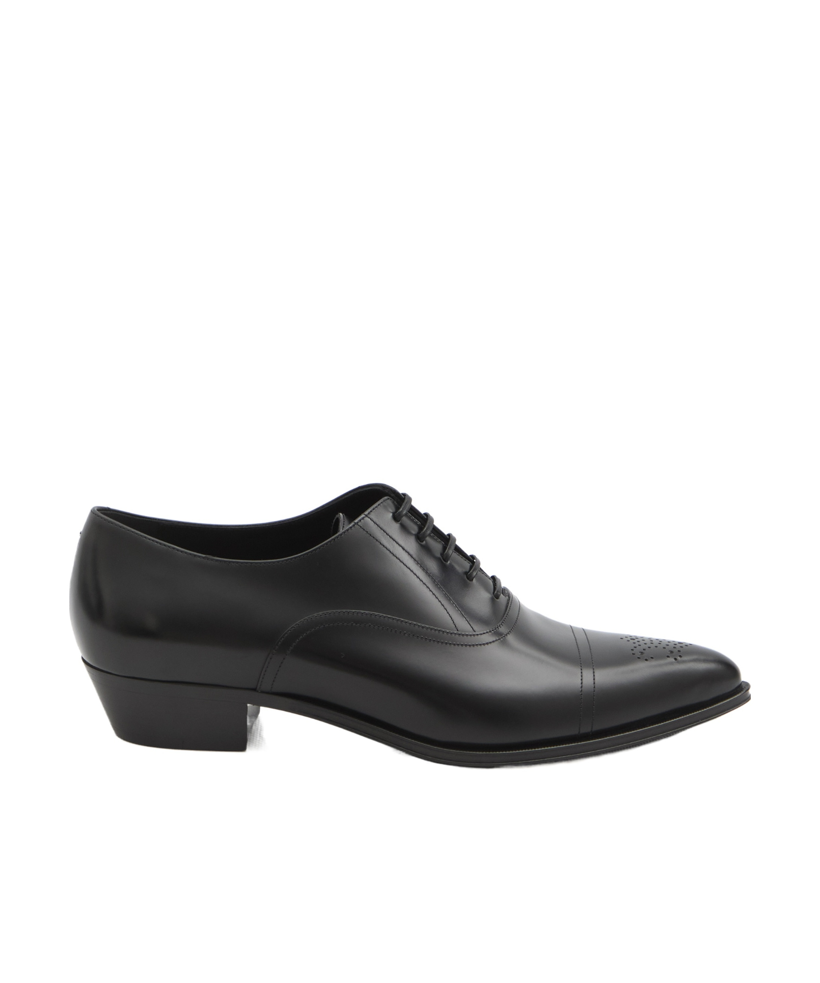 Celine Pointed Oxfords In Black