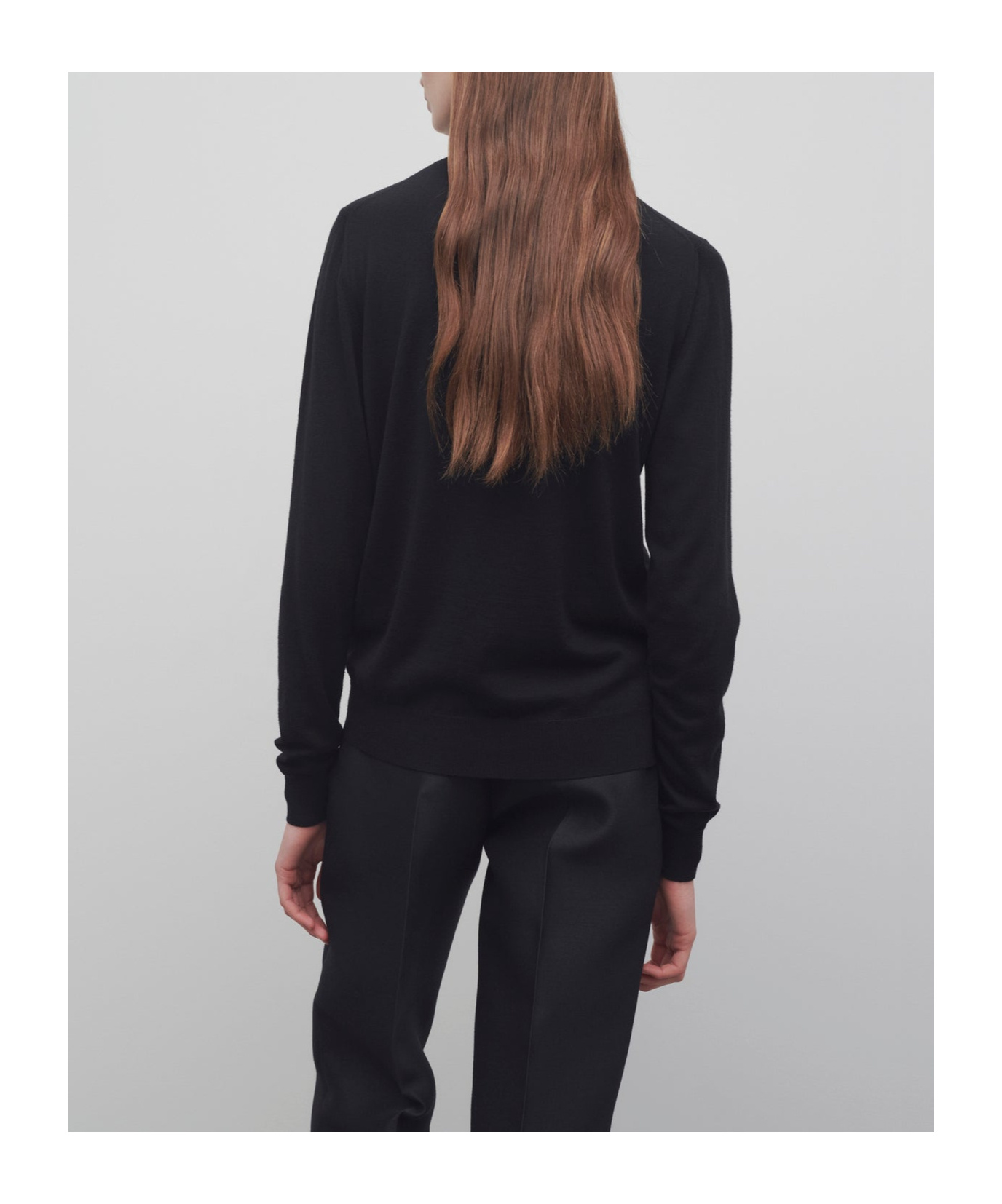 The Row Turtleneck Sweater In Black