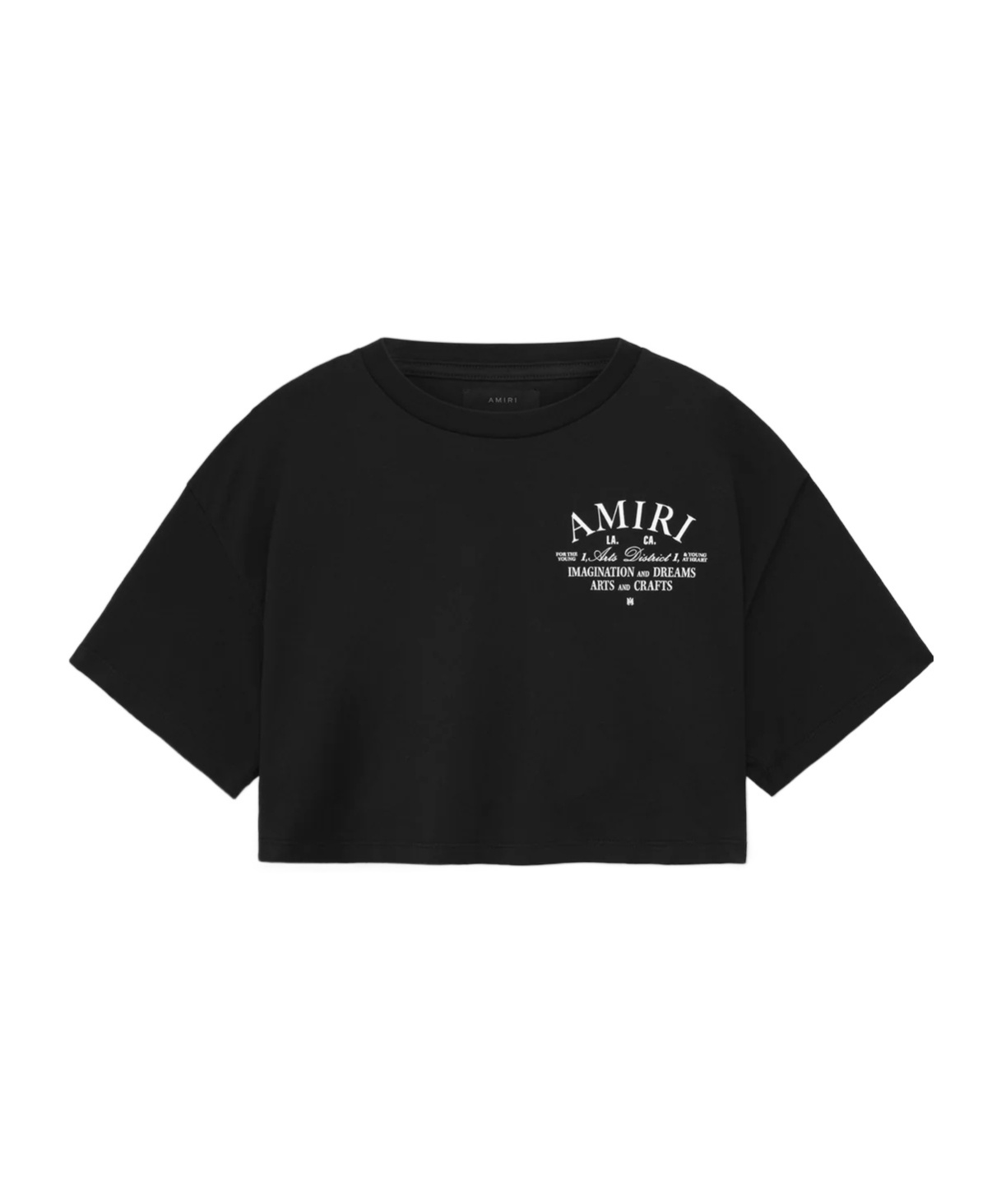 Amiri Black 'arts District' T-shirt In Black