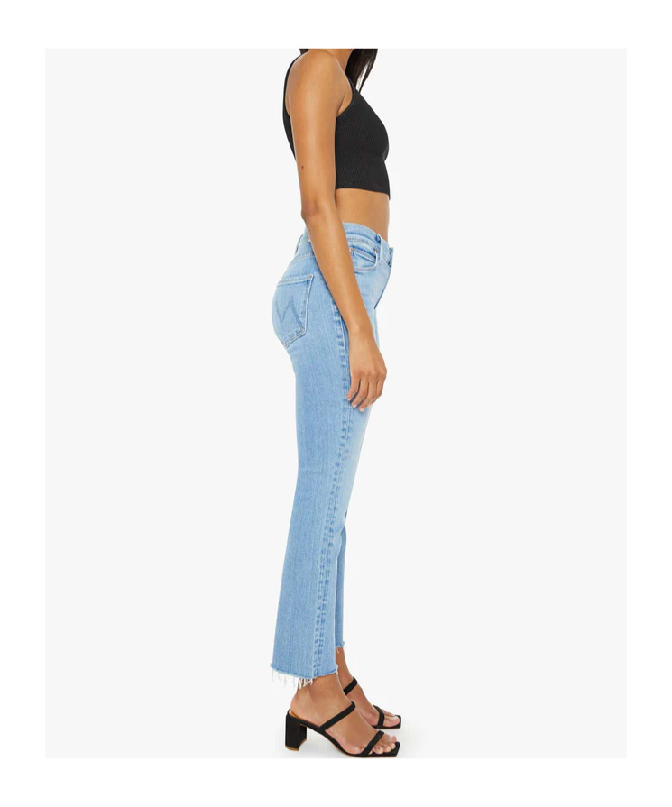 Mother The Rascal Hover Sow Surreal Jeans In Blue