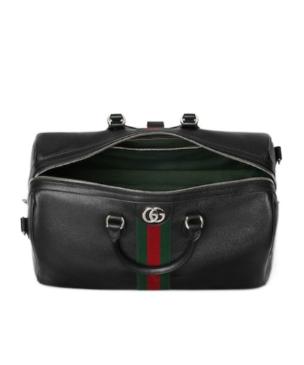 Gucci Savoy Medium Duffle Bag In Black
