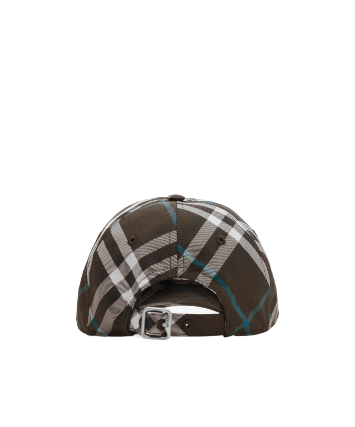 Burberry Men's Ekd Check Baseball Cap In Brown