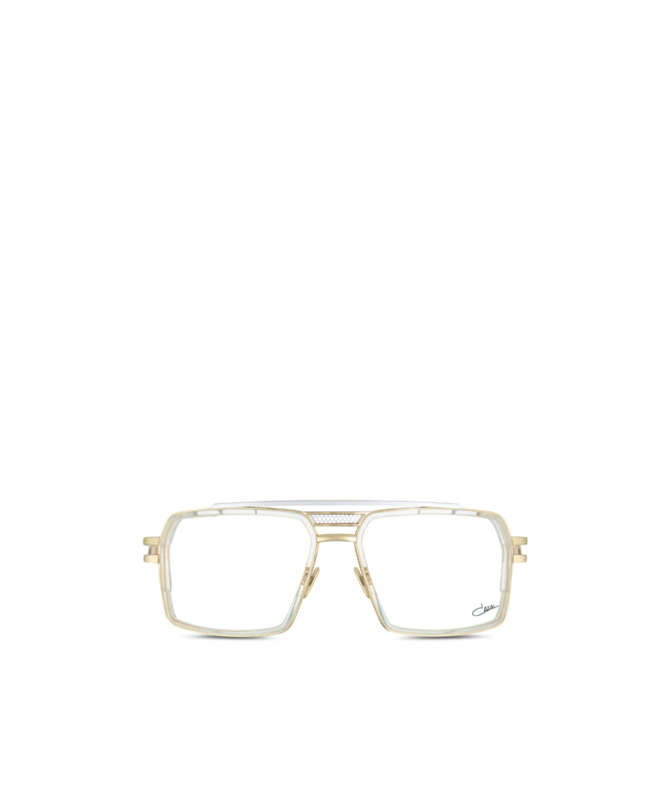 Cazal Geometric Flat Mirror In White