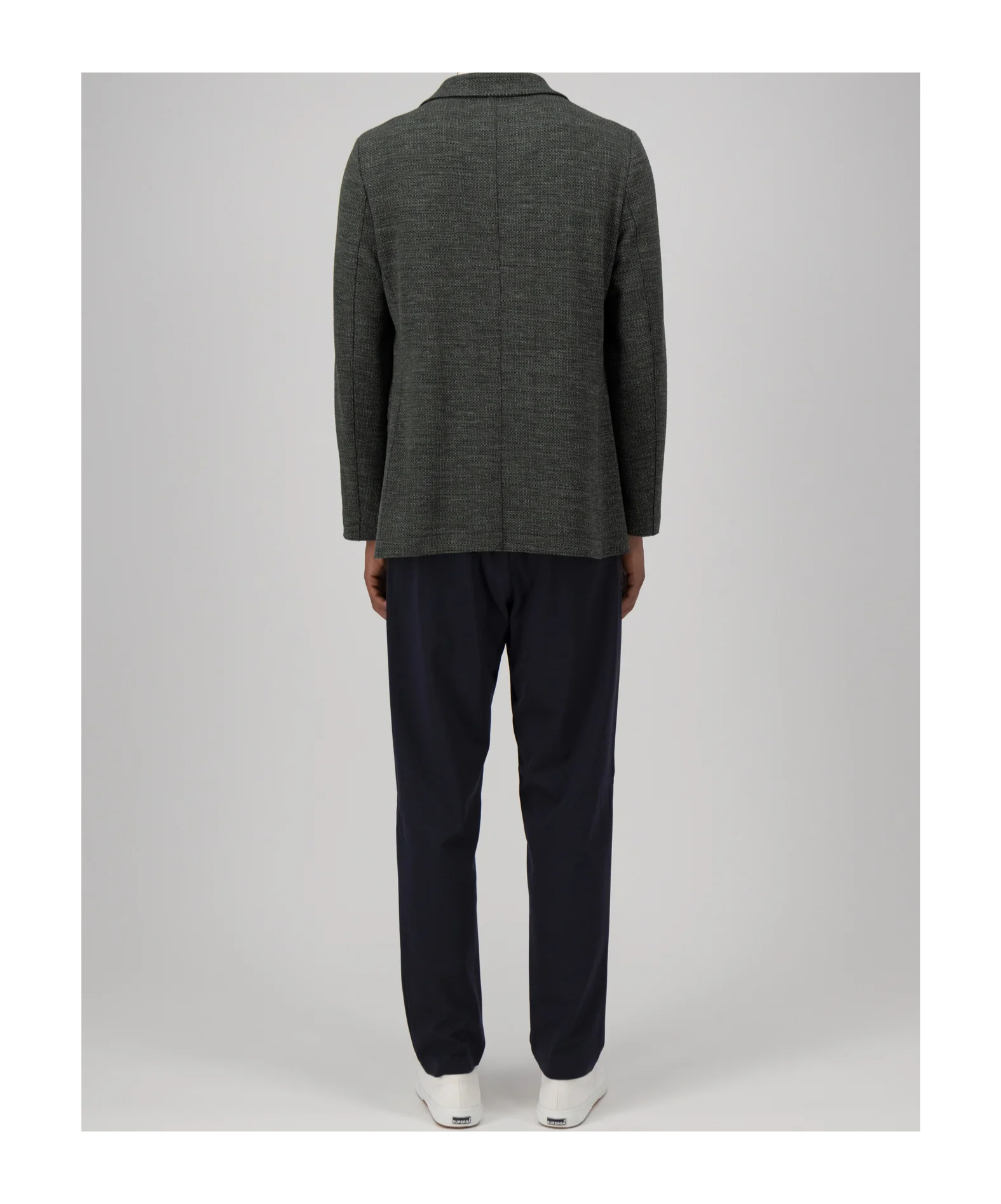 Harris Wharf London Safari Jacket Hopsack Crafted With Loro Piana Fabric