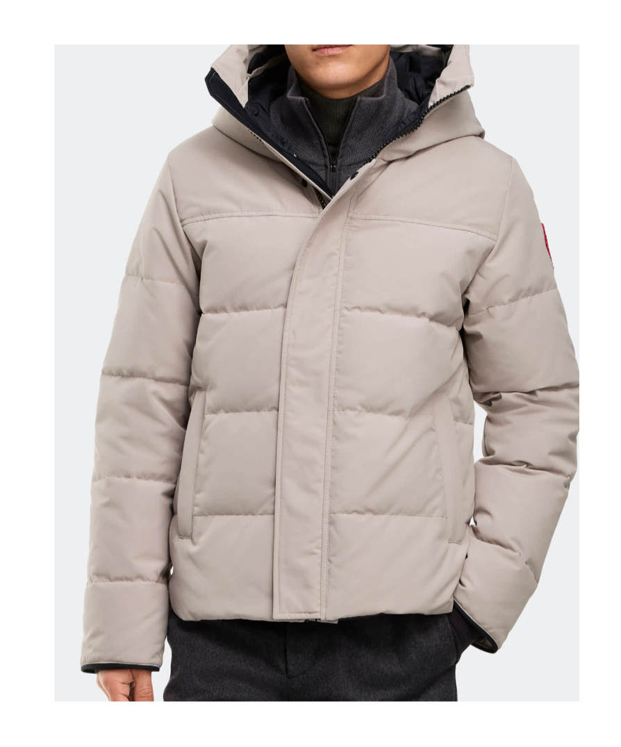 Canada Goose Macmillan Parka Limestone In Neutral