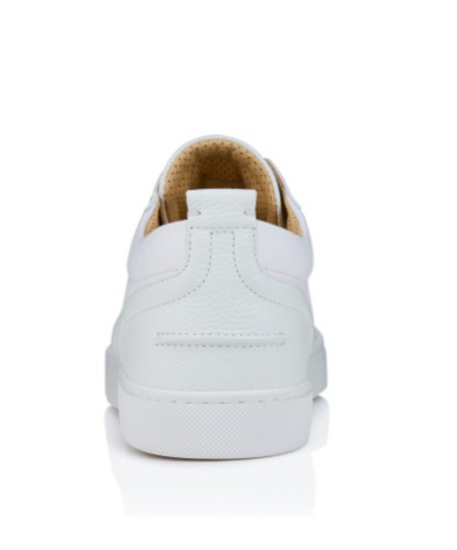Christian Louboutin Retero Leather And Canvas Sneakers