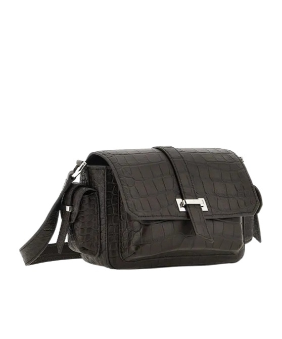 Hogan Flap Bag Small In Brown