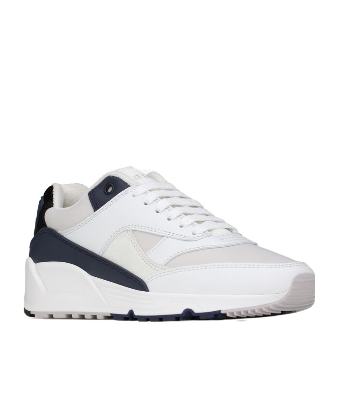 Saint Laurent Bump Low-top Sneakers In White